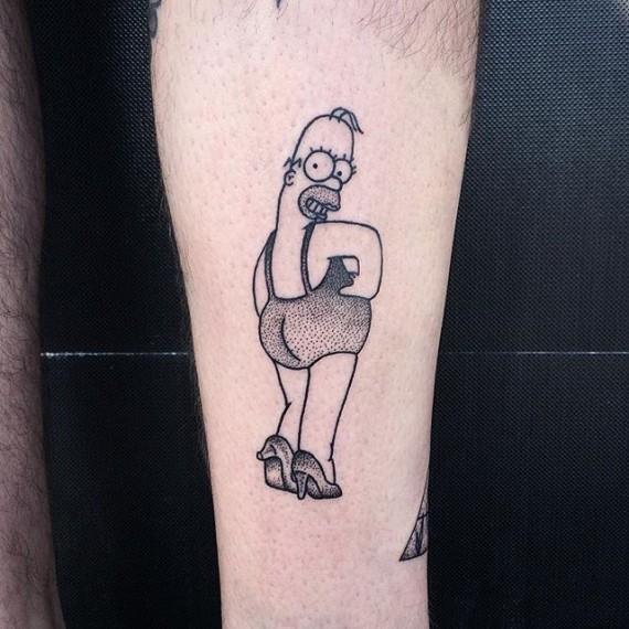 80 Tatuagens Dos Simpsons Lindas E Inspiradoras